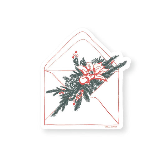 Christmas Envelope Sticker