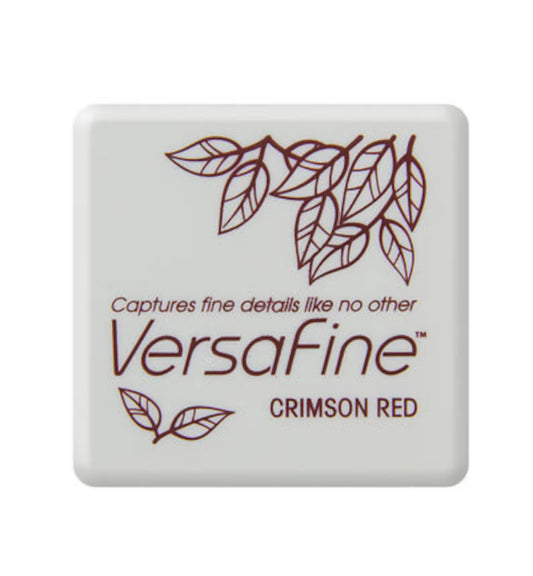 Tsukineko Versafine Pigment Mini Ink Pad, Crimson Red