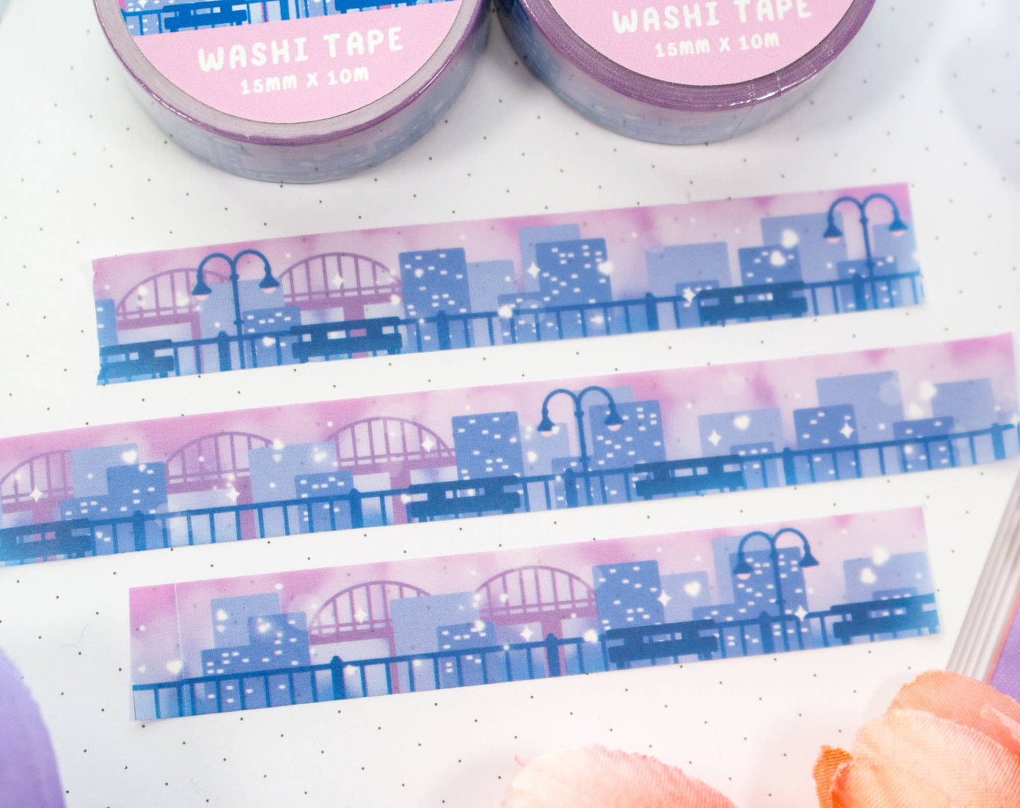 City Skyline Washi Tape by Unicorn Eclipse