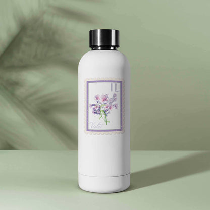Illionois Violet Stamp-Style Decal