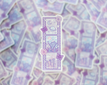 Magical Film Strip Vinyl Decal Sticker