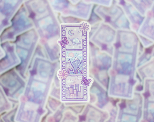 Magical Film Strip Vinyl Decal Sticker