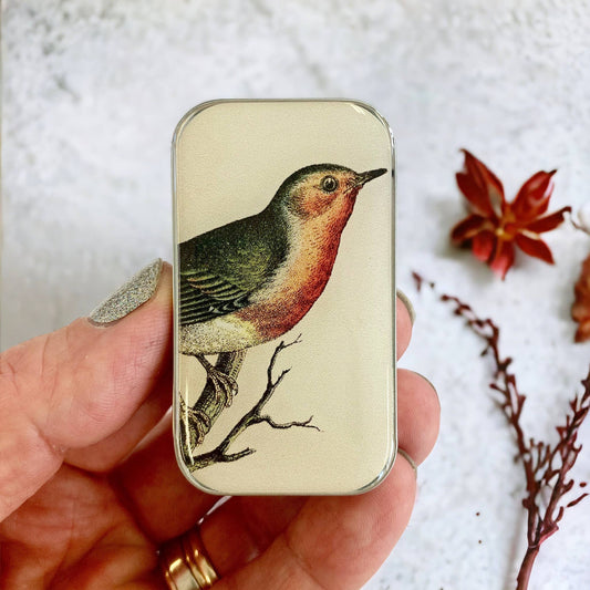 Robin Storage Tin: Small
