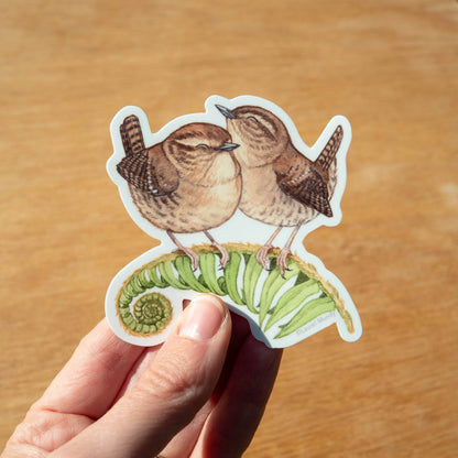 Wren Friends Vinyl Sticker