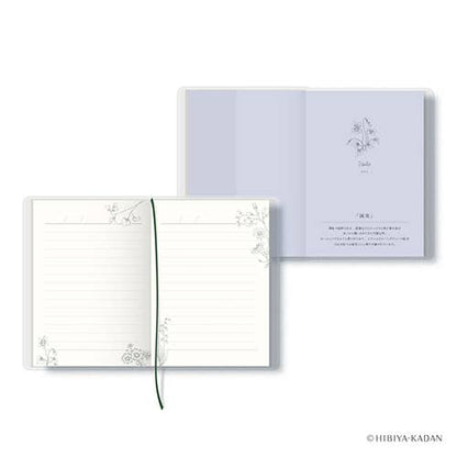 Language of Flowers B7 Notebooks by HIBIYA-KADAN