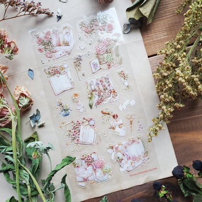 Dainty Stationery Sticker Sheet v.2