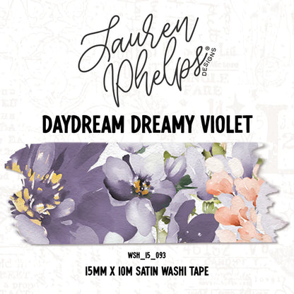 Daydream Dreamy Violet Washi by Lauren Phelps Design