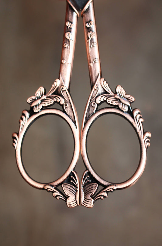 Butterfly Scissors: Antique Copper
