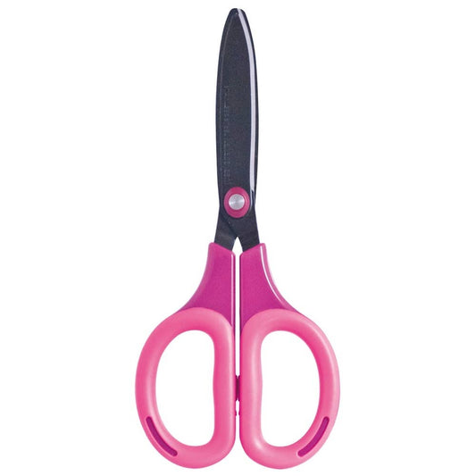 Fluorine-Coated Scissors with Pink Handles by Nakabayashi