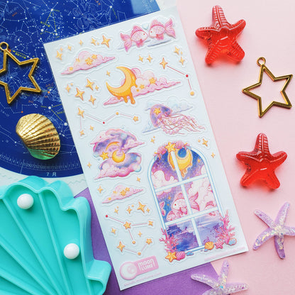 Celestial Sea Sticker Sheet