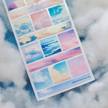 Cotton Candy Skies Sticker Sheet