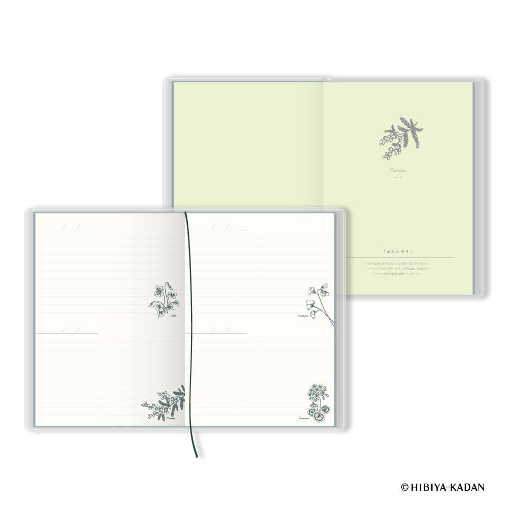 Language of Flowers B6 Notebooks by HIBIYA-KADAN