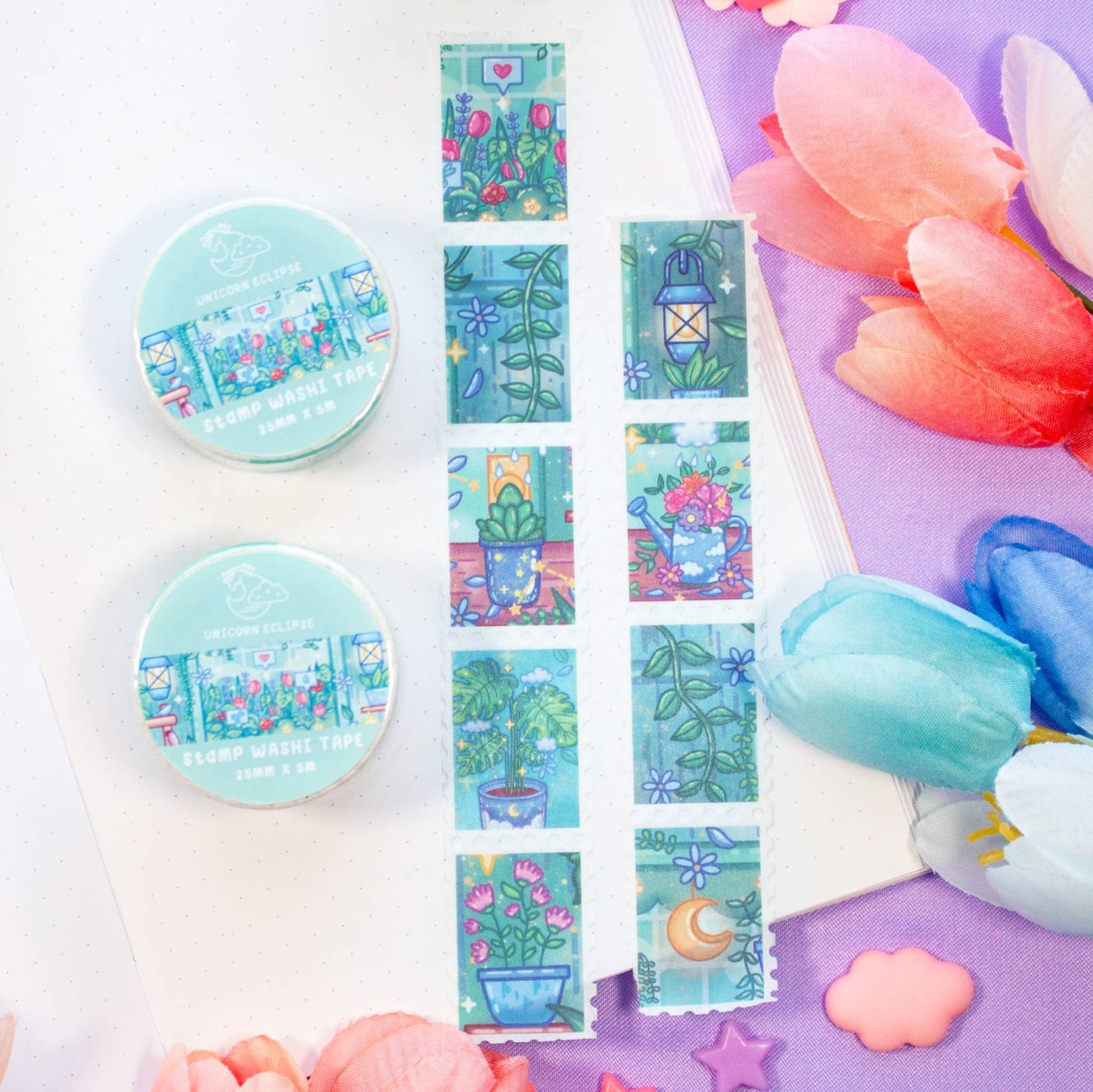Botanical Bliss Stamp Washi Tape