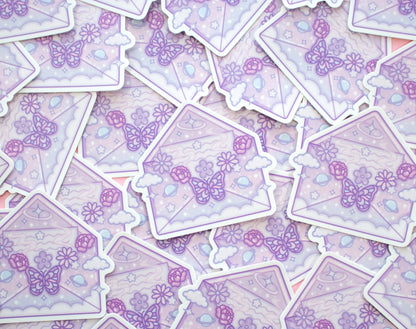 Magical Envelope Vinyl Decal Sticker