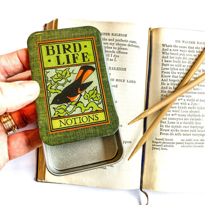 Bird Life Notions Tin: Large
