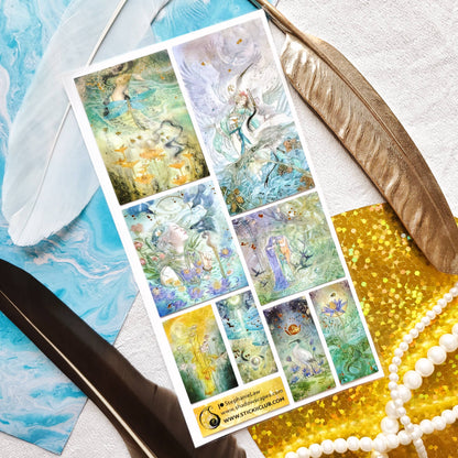 Mystical Nature Dreams Sticker Sheet