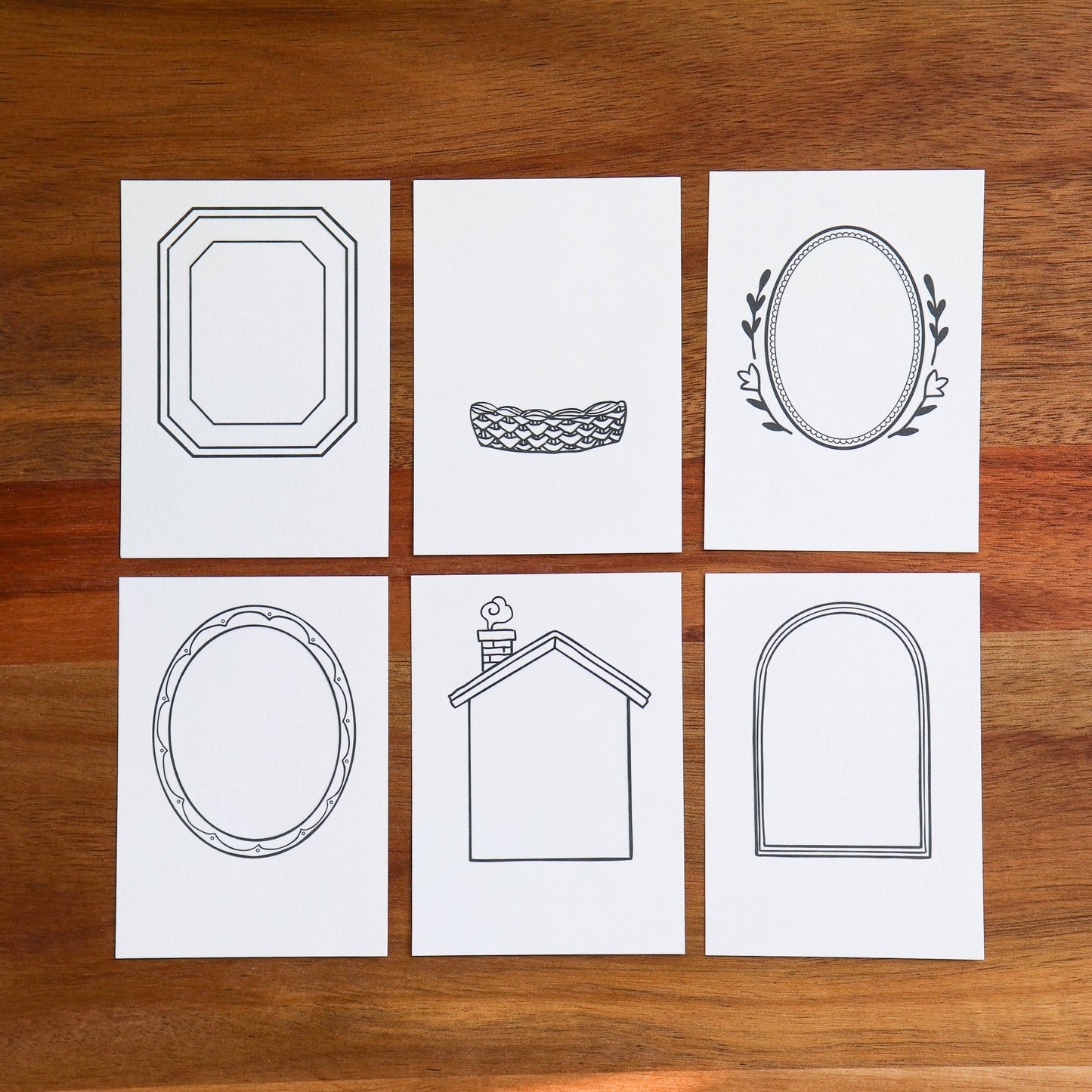 Flower Tales Ink Cards