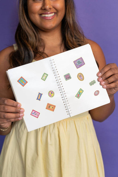 Sticker Museum Album – Reusable Sticker Storage Book