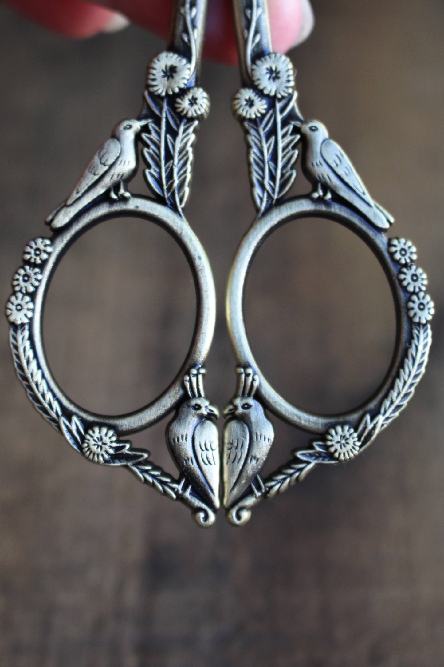 Feathered Friends Scissors: Antique Copper