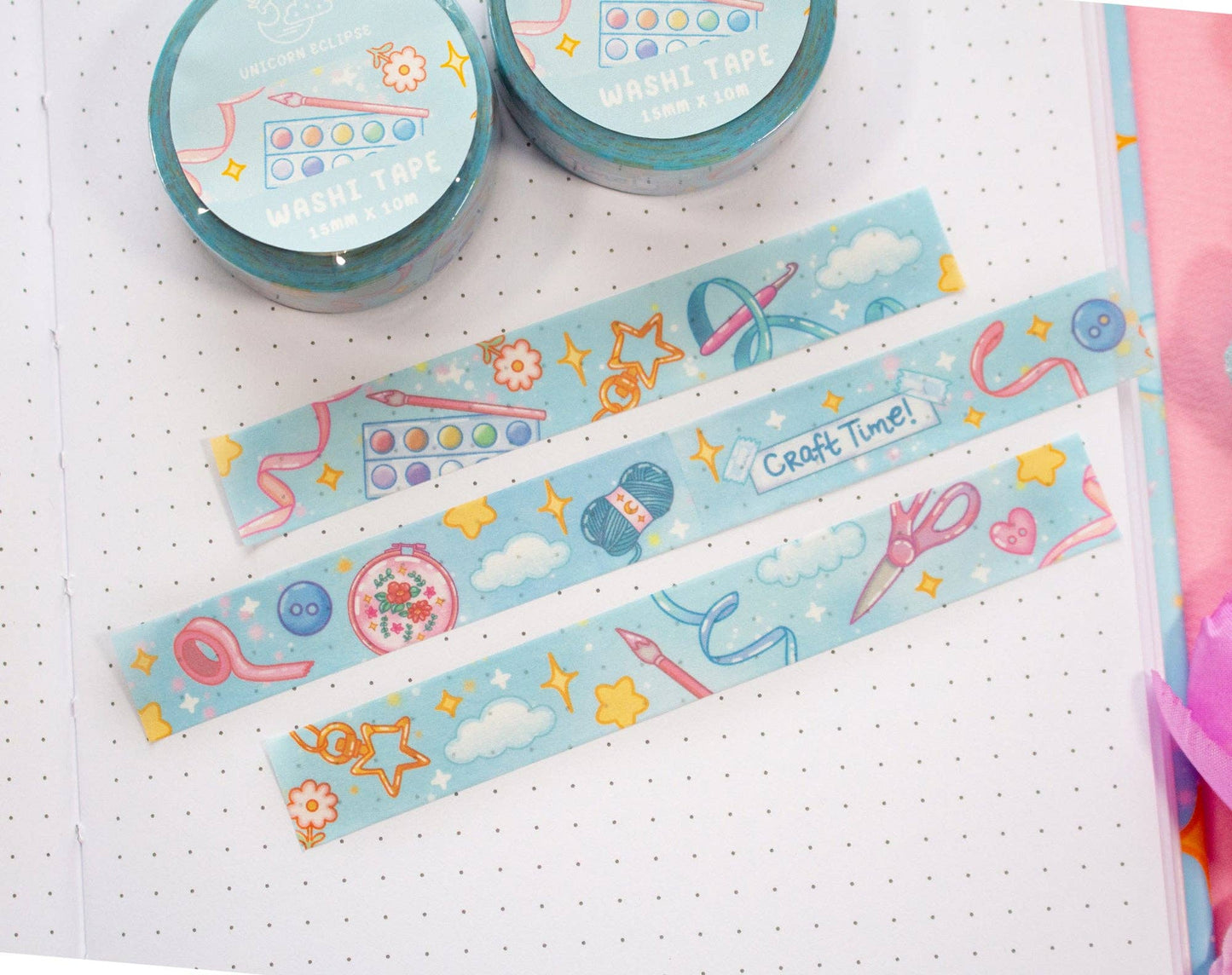 Craft Time Washi Tape by Unicorn Eclipse