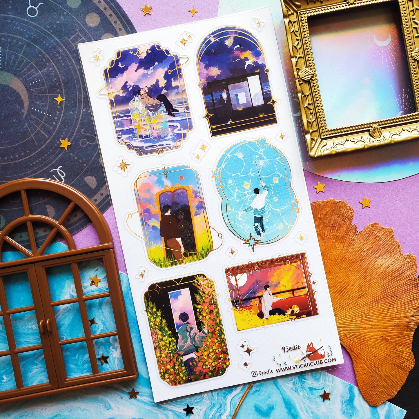 Beyond the Stars Sticker Sheet