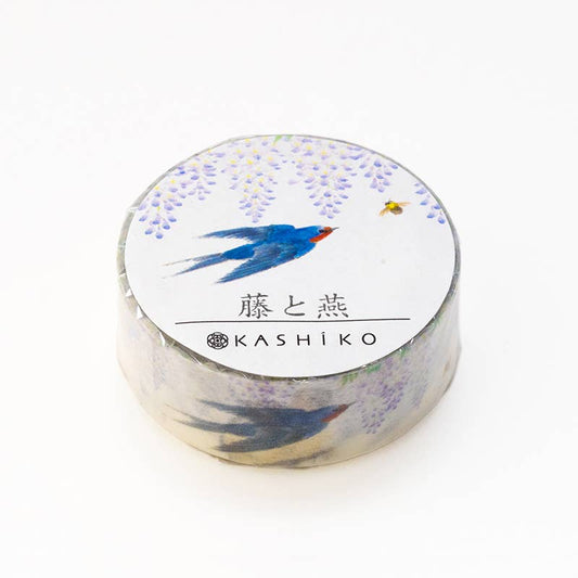 Wisteria And Swallow Washi Tape