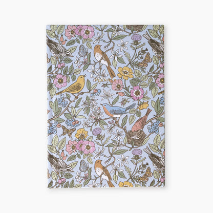 Song Birds Linen-Bound Undated Planner