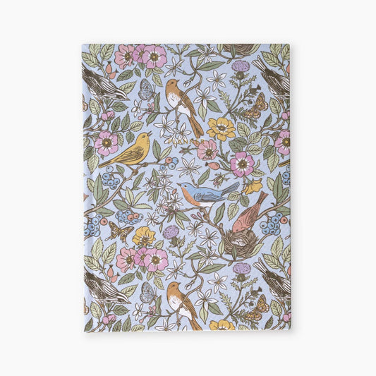 Song Birds Linen-Bound Undated Planner