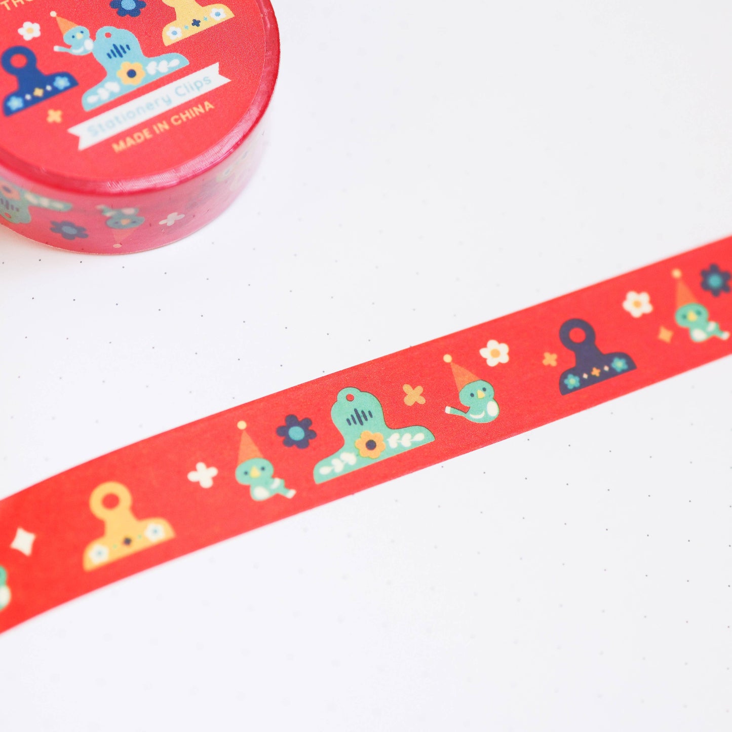Stationery Clips Washi Tape by Thousand Skies