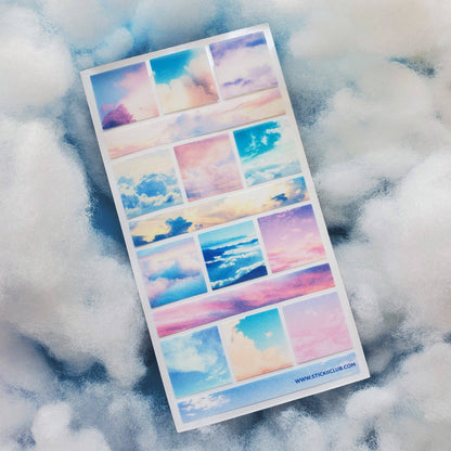Cotton Candy Skies Sticker Sheet