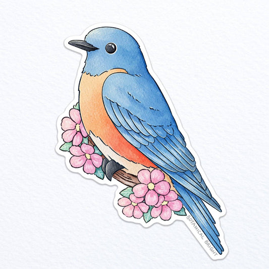 Bluebird Vinyl Sticker Decal