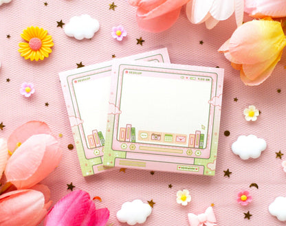 Bookworm Sticky Notes by Unicorn Eclipse