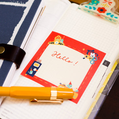 Bear and Bird Sticky Notes