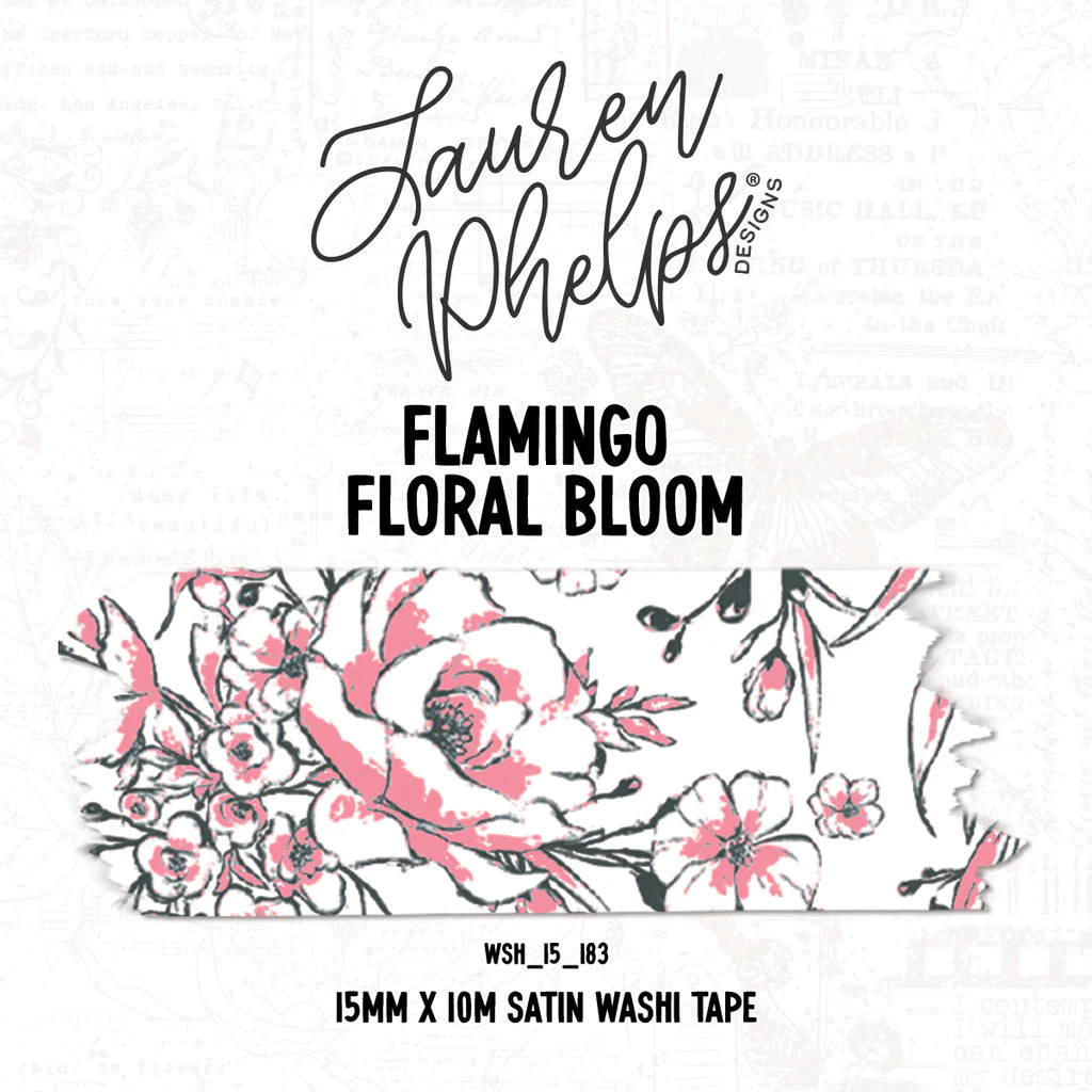 Floral Bloom Washi by Lauren Phelps Designs