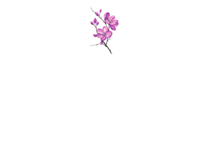 First Blossom Luxe Flat Notecard