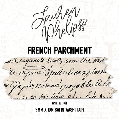 French Parchment Washi - Lauren Phelps Design
