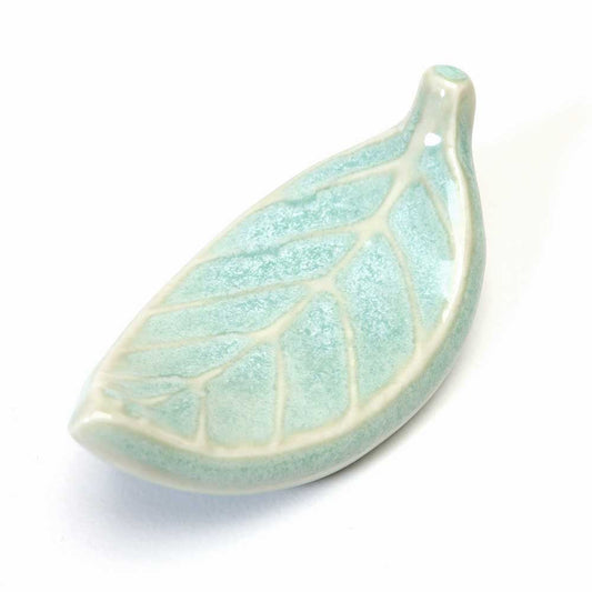 Mini Leaf Pen Rest, Japanese ceramic