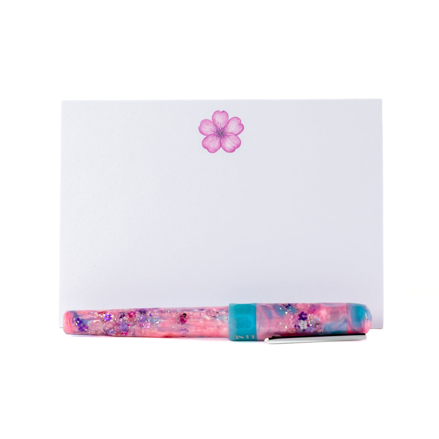 First Blossom Luxe Flat Notecard