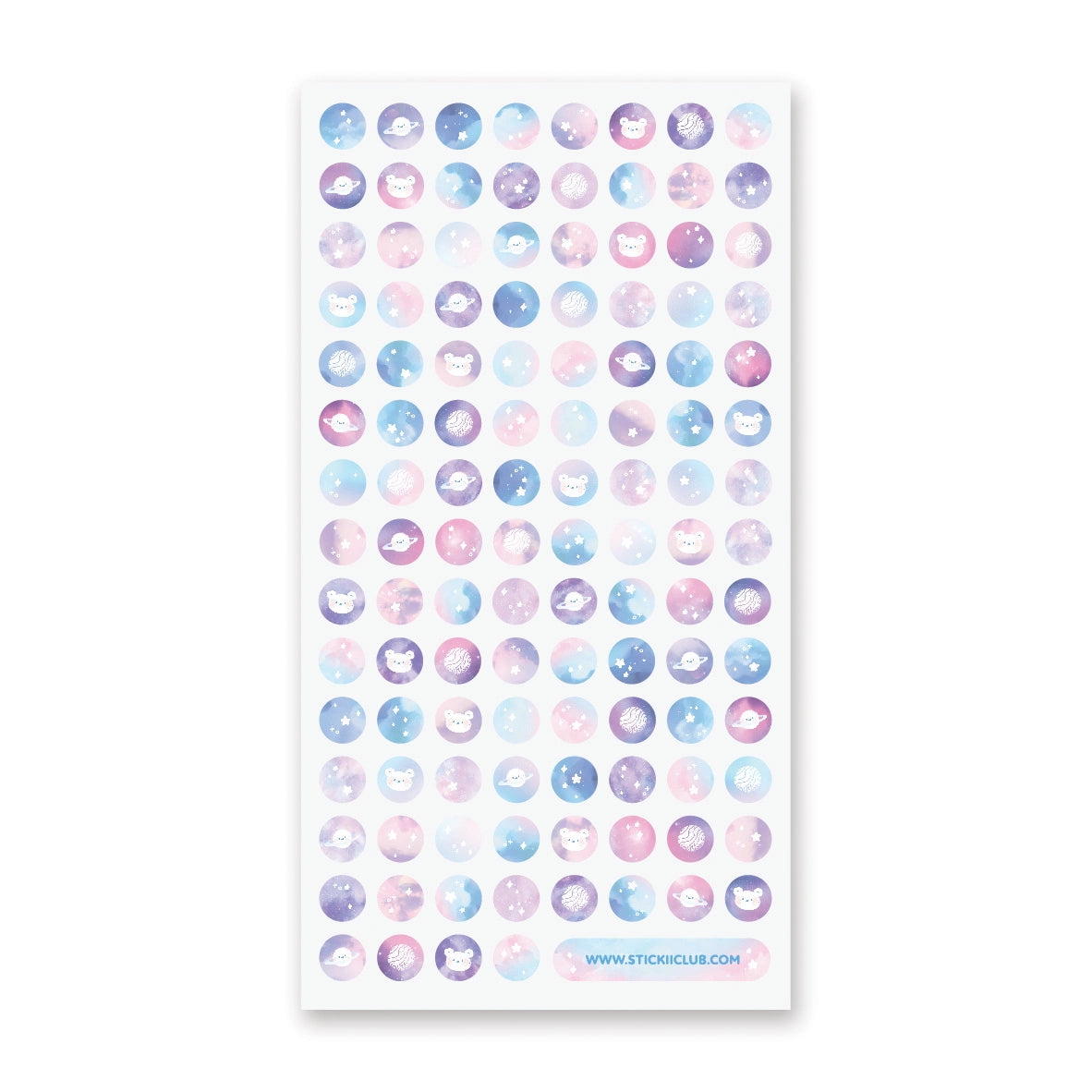 Kawaii Universe Sticker Sheet