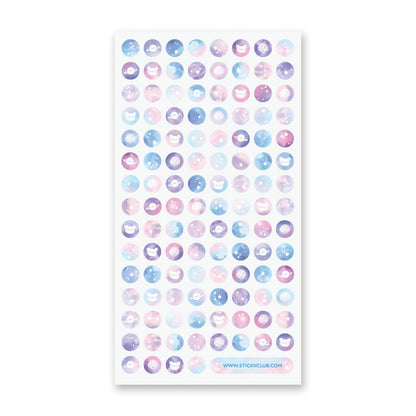 Kawaii Universe Sticker Sheet