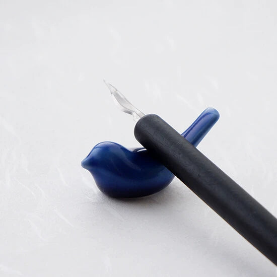 Little Bird Japanese Ceramic Pen Rest