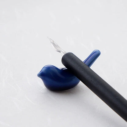 Little Bird Japanese Ceramic Pen Rest