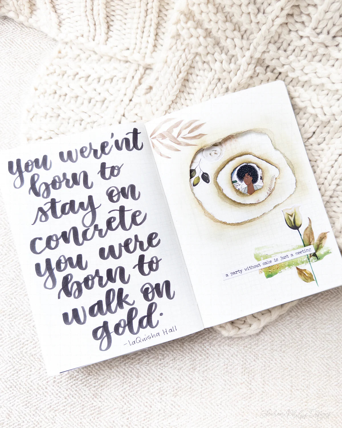 B6 Live | Plan | Dream® Notebook - Tomoe River Paper - Lauren Phelps Design