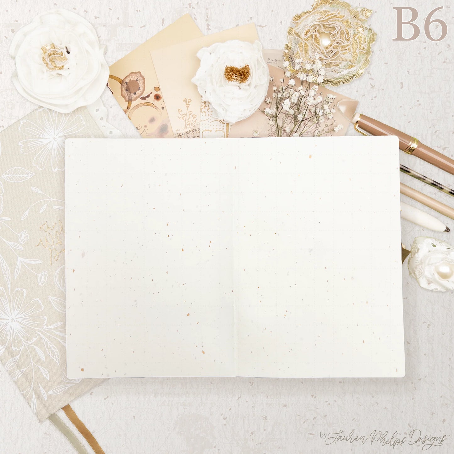 B6 Live | Plan | Dream® Notebook - Tomoe River Paper - Lauren Phelps Design