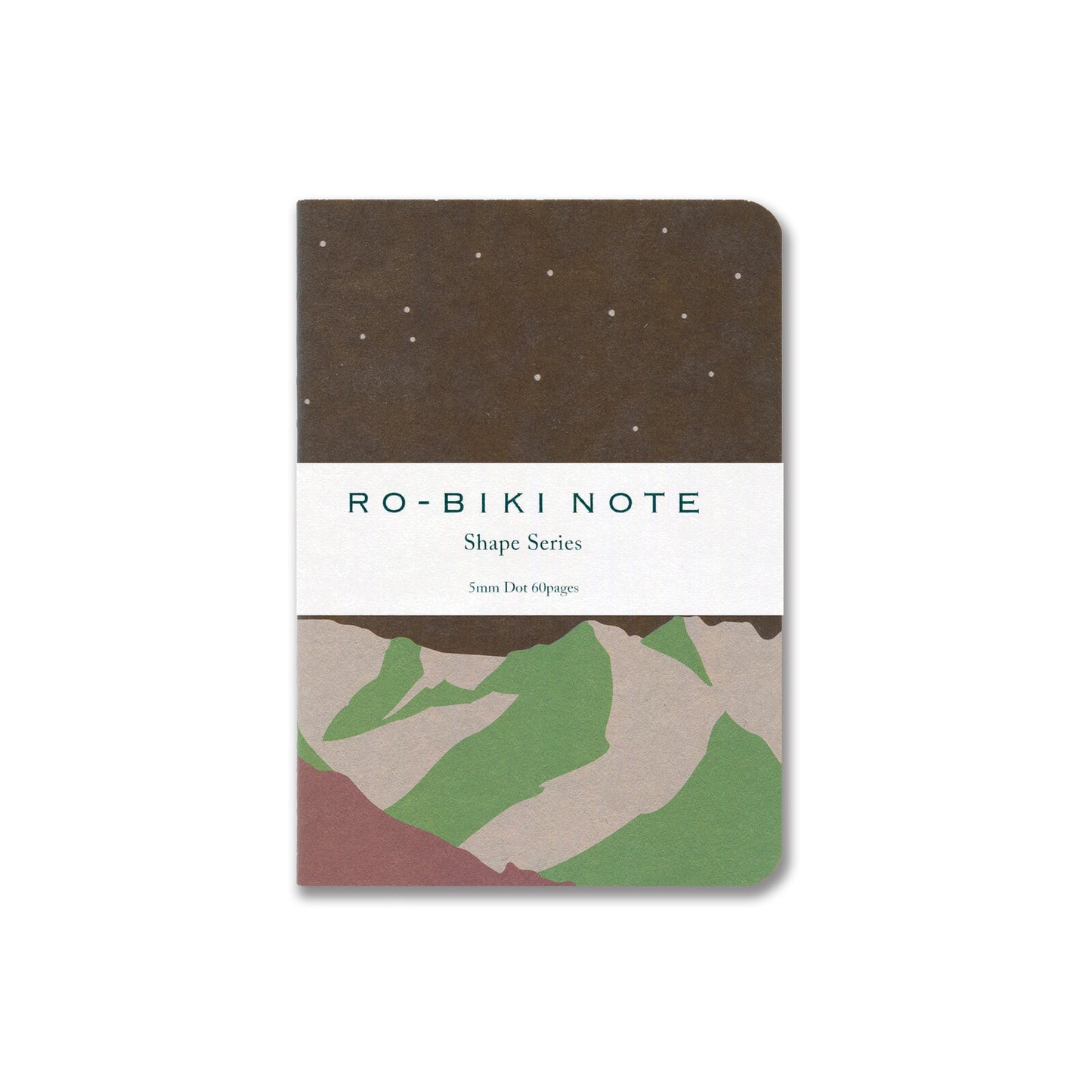 Yamamoto RO-BIKI Notebook - Mountain Night - Shape Series