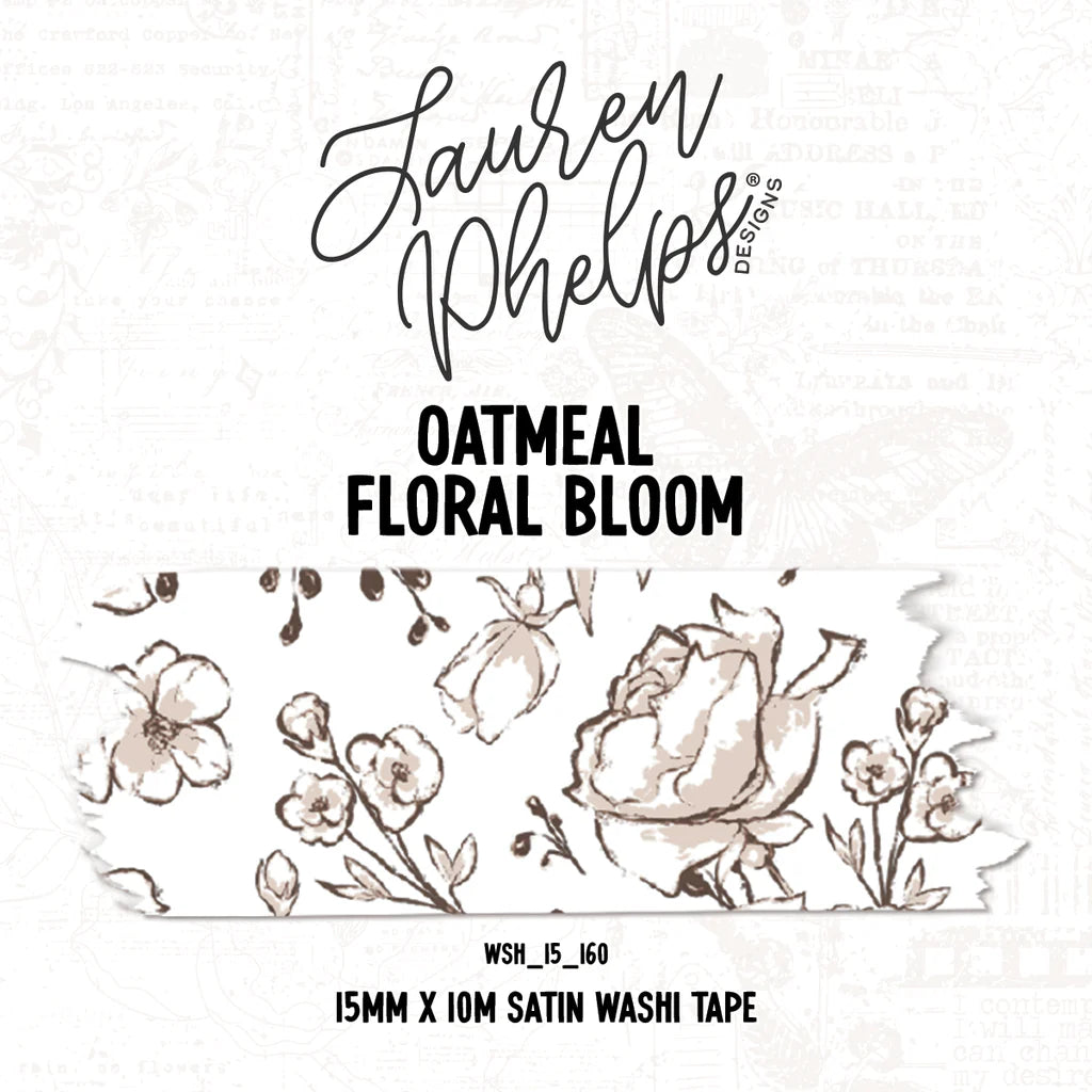 Floral Bloom Washi by Lauren Phelps Designs