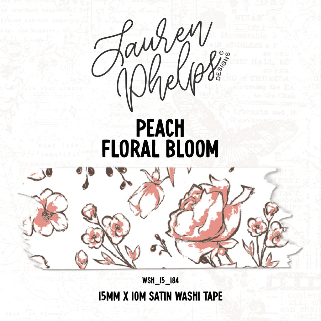 Floral Bloom Washi by Lauren Phelps Designs