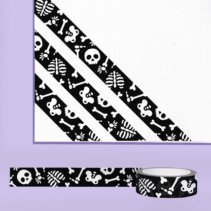 Skelly the Skeleton Washi Tape