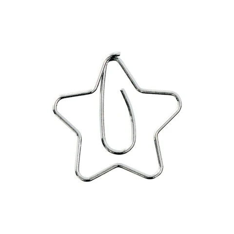 Star-Shaped Paper Clip