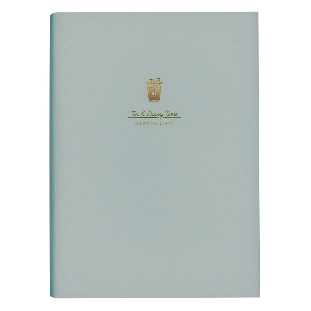 Morning Tea Time Journal - A6 Journal, Blue - Daigo
